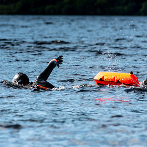 2022 Orca Mens RS1 SW Back Zip Open Water Swim Wetsuit KN200801 - Black